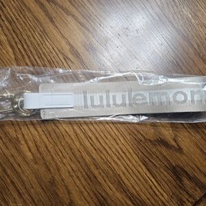 Lululemon Athletica Beige Keychain